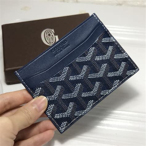 goyard card holer|authentic Goyard card holder.